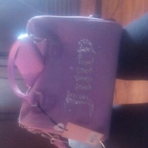 Juicy Couture Purple Satchel Bag